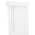 Living Accents Faux Wood 2 in. Blinds 34 in. W X 60 in. H White Cordless