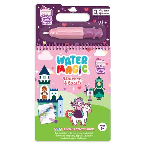 Scentco Water Magic Unicorn & Castle Activity Book Multicolored 1 pc, Pack of 10