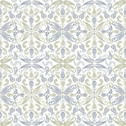 Con-Tact Grip Prints 4 ft. L X 18 in. W Green Non-Adhesive Shelf Liner