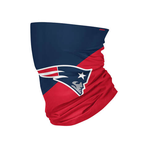 FOCO New England Patriots Gaiter Scarf Face Mask 1 pk