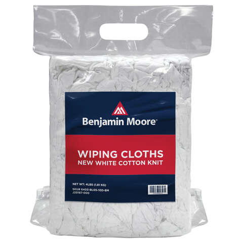 Benjamin Moore Cotton Knit Wiping Rags 4 lb 1 pk, Pack of 10