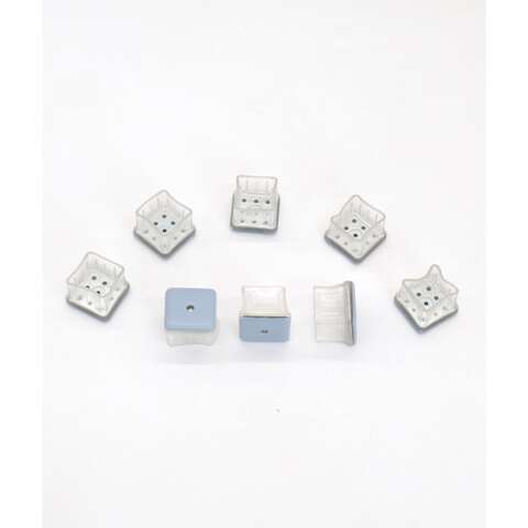 Projex Gray Push-On Polymer Chair Glide 8 pk