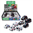 Playmaker Toys Police and Ambulance Vehicles Assorted, Pack of 16