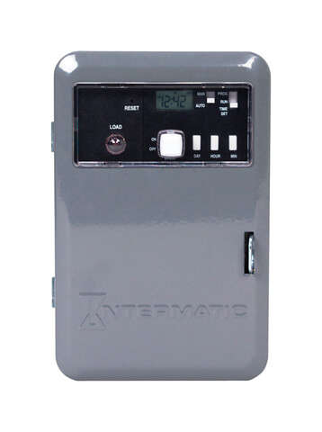 Intermatic Indoor Electronic Time Switch 240 V Gray