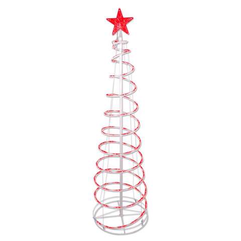Celebrations LED Multi Spiral 5 ft. Yard Decor