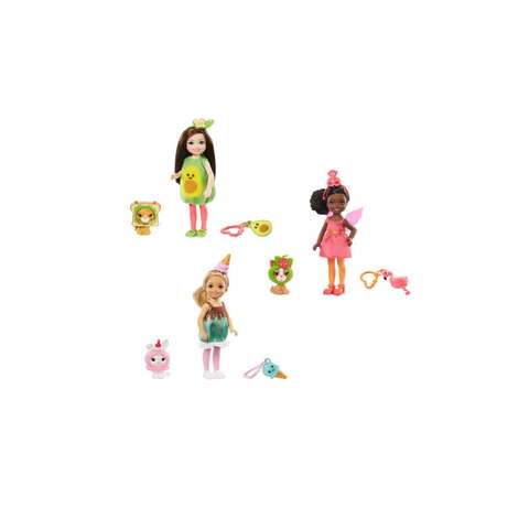 Mattel Barbie Chelsea Costume Doll Assorted, Pack of 6
