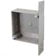 Cantex EZ Box New Work 20 cu in Square PVC Outlet Box Gray