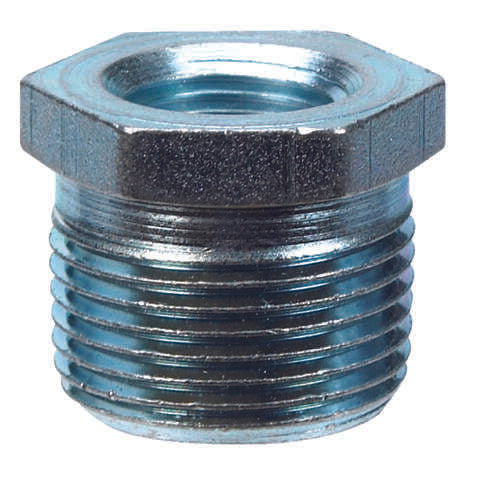 Billco Corporation 3/8 in. MPT X 1/8 in. D MPT Galvanized Hex Bushing, Pack of 5