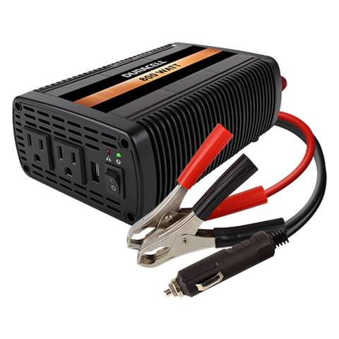 Duracell 115 V  800 W 2 outlets Power Inverter