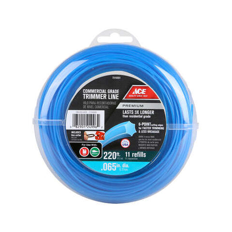 Ace Commercial Grade 0.065 in. D X 220 ft. L Trimmer Line