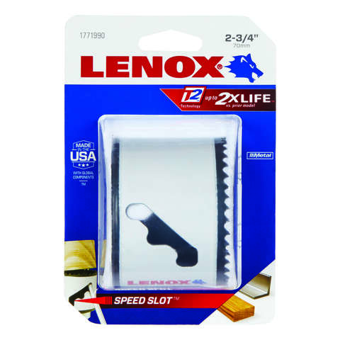 Lenox 2 3/4 in. Bi-Metal Hole Saw 1 pk