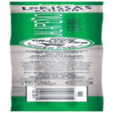 Jack Link's Lorissa's Kitchen Jalapeno Beef Stick 1 oz Packet, Pack of 12