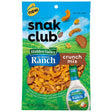 Snak Club Hidden Valley Ranch Snack Mix 2.5 oz Bagged, Pack of 6