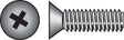 HILLMAN No. 10-32 in. X 3/4 in. L Phillips Flat Head Stainless Steel Machine Screws 100 pk