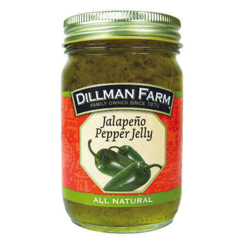 Dillman Farm All Natural Jalapeno Pepper Spread 16 oz Jar, Pack of 6