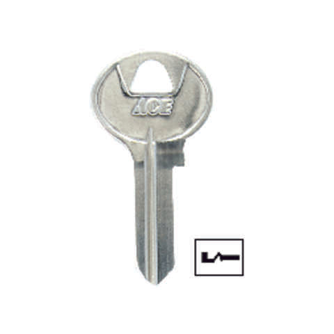 HILLMAN Padlock Key Blank Single For Corbin-Russwin Locks, Pack of 10