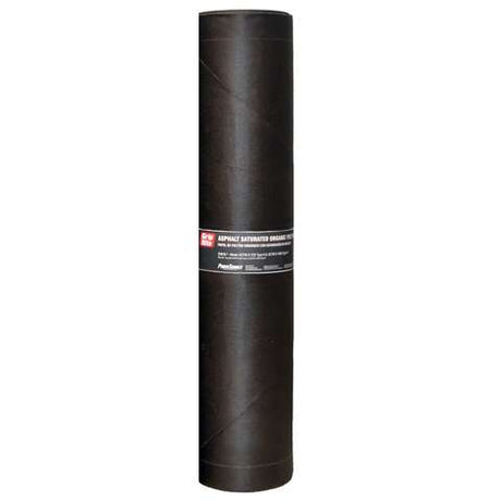 Grip-Rite 3 ft. W X 72 ft. L Asphalt Smooth Saturated Organic Felt Paper 30 lb Black