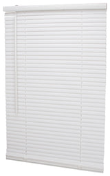 Simple Spaces PVCMB-3A Blind, 64 in L, 27 in W, Vinyl, White