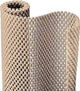 Con-Tact 04F-C6L59-06 Ultra Grip Liner, 4 ft L, 12 in W, Foam/PVC, Taupe