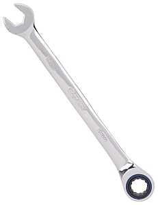 Vulcan PG10MM Combination Wrench, Metric, 10 mm Head, Chrome Vanadium Steel, Polished Mirror