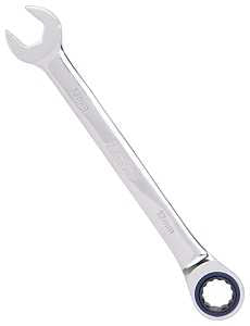 Vulcan PG13MM Combination Wrench, Metric, 13 mm Head, Chrome Vanadium Steel, Polished Mirror