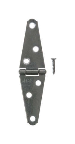 Ace 2 in. L Zinc-Plated Light Duty Strap Hinge 2 pk, Pack of 5