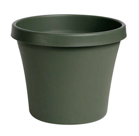 Bloem TerraPot 12.5 in. H X 15 in. W X 14 in. D Resin Traditional Planter Living Green