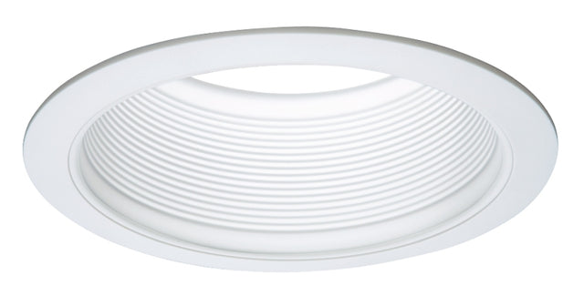 Eaton Lighting RE-6100WB Baffle Trim, Aluminum Body, White