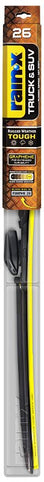 Rain-X Truck & SUV 870226 Wiper Blade, Beam Blade, 26 in L Blade, Synthetic Rubber