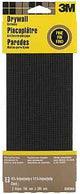 3M 9089 Sanding Screen, 11 in L, 4-3/8 in W, 120 Grit, Fine, Silicone Carbide Abrasive, Cloth Backing