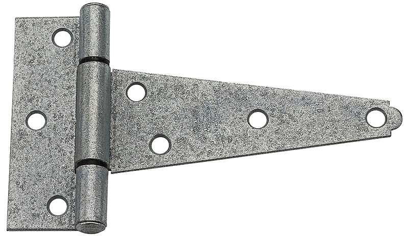 National Hardware N129-403 Extra Heavy-Duty Tee Hinge, Galvanized Steel, Tight Pin