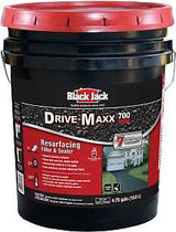Black Jack 6453-9-30 Resurfacing Filler and Sealer, Liquid, Black, 4.75 gal Container
