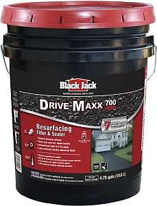 Black Jack 6453-9-30 Resurfacing Filler and Sealer, Liquid, Black, 4.75 gal Container
