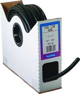 Abbott Rubber T22004002/SP23005 Fuel Hose, 50 ft L, 1/4 in ID, 1/2 in OD, 80 psi Pressure, PVC, Black