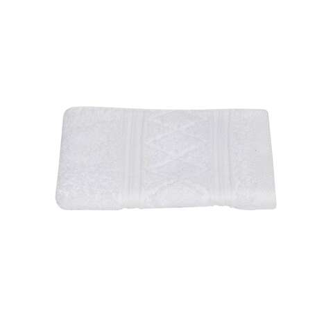 Sttelli Radiance White Cotton Washcloth 1 pc, Pack of 6