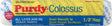 Purdy Colossus 140630093 Paint Roller Cover, 1/2 in Thick Nap, 9 in L, Polyamide Cover