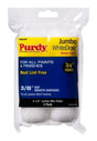 Purdy White Dove 14G624012 Jumbo Mini Roller Cover, 3/8 in Thick Nap, 4-1/2 in L, Dralon Fabric Cover