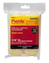 Purdy Golden Eagle 140624023 Roller Cover, 1/2 in Thick Nap, 4-1/2 in L, Polyester Cover