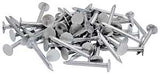 ProFIT 0069158 Hand Drive Roofing Nail, 2-1/2 in L, Flat Head, 11 ga, Steel