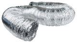 Dundas Jafine AF625ULPZW Flexible Duct, 6 in, 25 ft L, Aluminum
