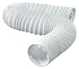 Dundas Jafine FD420ZW Flexible Duct, 4 in OD, 20 ft L, Vinyl