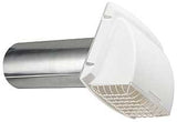 Dundas Jafine ProMax PMH4WZW Exhaust Hood, Polypropylene Hood, White Hood, 6-1/4 in W Hood, 4-1/4 in D Hood, 7 in H Hood
