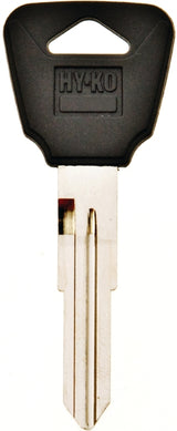 Hy-Ko 12005HD96 Automotive Key Blank, Brass/Plastic, Nickel, For: Honda Vehicle Locks, HD96 Key Number, Pack of 5