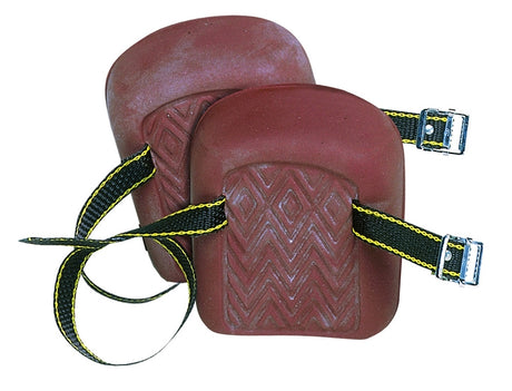 CLC 317 Flat Bottom Knee Pad, Foam Rubber Pad, Buckle Closure