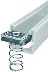 SuperStrut 100 Series ZA1001/2EG-10 Spring Nut, 1/2 in, Steel, Galvanized
