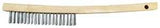 Premier 319 Standard Wire Brush, 3 x 19 Block, Metal Trim, Wood Handle