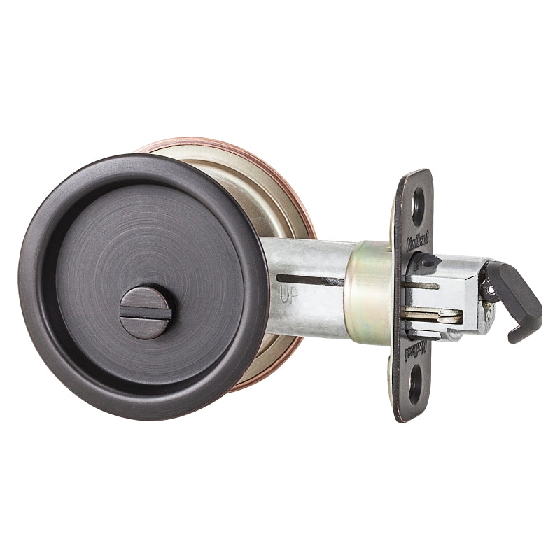 Kwikset 335 11P Privacy Door Pull, Venetian Bronze, 2-3/8 in Backset