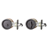 Kwikset 335 11P Privacy Door Pull, Venetian Bronze, 2-3/8 in Backset