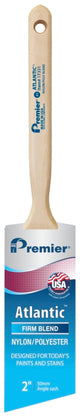 Premier Atlantic 17331 Paint Brush, 2 in W, Nylon/Polyester Bristle