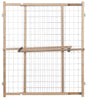 North States 4618A Wire Mesh Gate, Wood, Vinyl Coated, 32 in H x 29-1/2 to 50 in W Dimensions